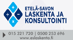 Etelä-Savon Laskenta ja Konsultointi Ky logo
